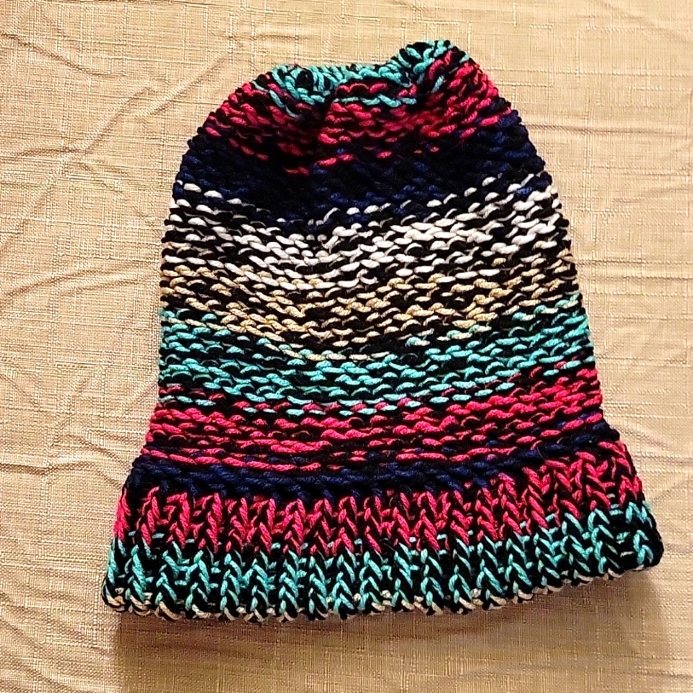 Pony tail Winter Beanie